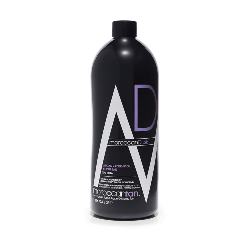Dusk 2-Hour 11% DHA Violet Base Moroccan Tan 1 Litre