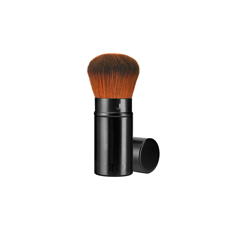 Finishing Brush with Ultra soft Taklon bristles Moroccan Tan