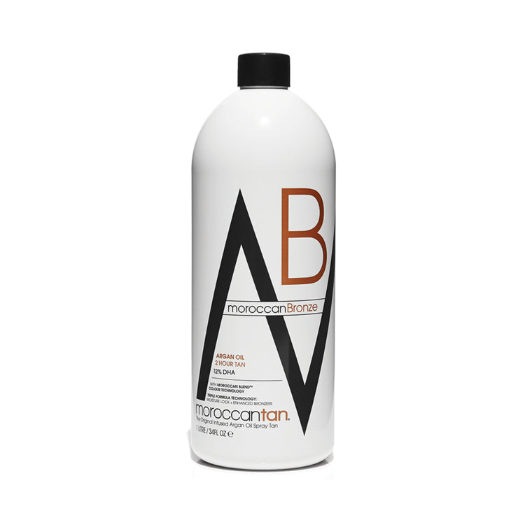 Bronze 2-Hour 12% DHA Green Base Moroccan Tan 1 Litre